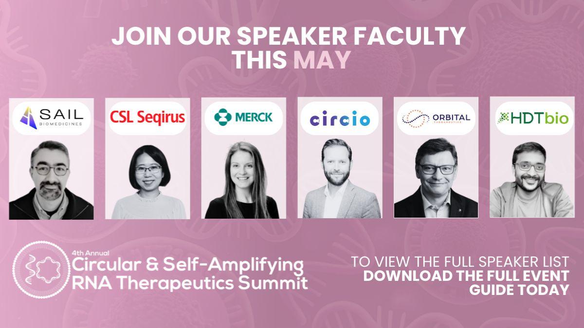 4th Circular & Self-Amplifying RNA Therapeutics Summit